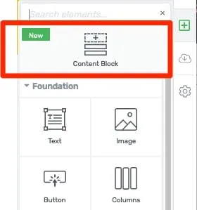 Architect-content-blocks