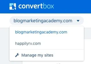 ConvertBox-multi-site