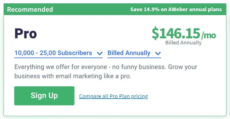 aweber-10k-pricing