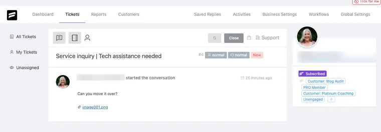 Fluent Support Review: FluentCRM integration
