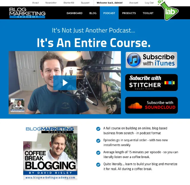 podcast-landing-page