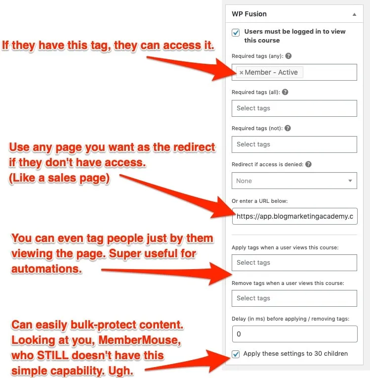WP Fusion Review - Content Protection By Tags