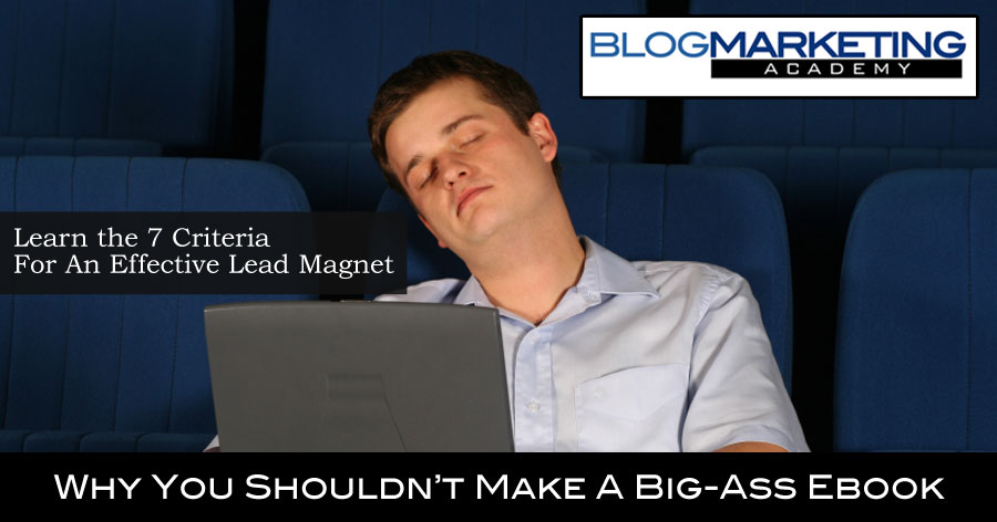 Why It Is BAD Idea To Create A Large Giveaway to Build Your List