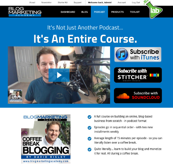 podcast-landing-page