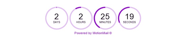 Motion Mail - Countdown Timer