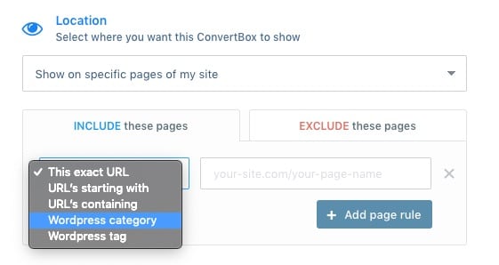 ConvertBox-Location-Rules