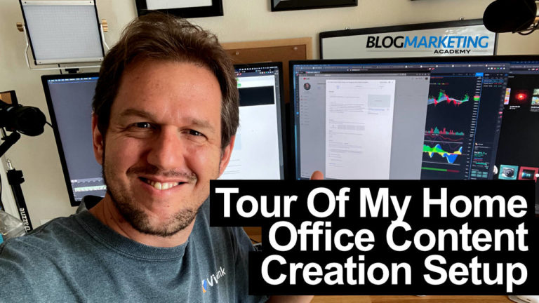 My (2021) Home Office Setup For Blogging And Content Creation