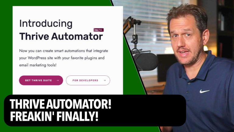 First Look At Thrive Automator: Will This Solve The Long-Standing Issue With Thrive Suite?