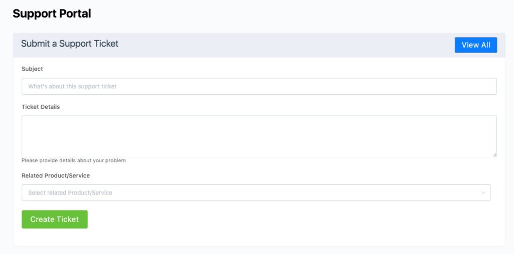 Fluent Support Review: New Ticket Form