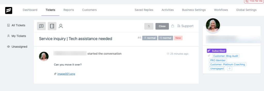 Fluent Support Review: FluentCRM integration