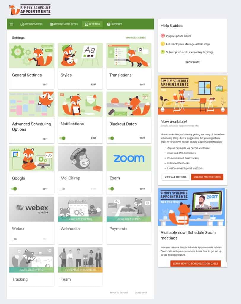 Simply Schedule Appointments - Backend