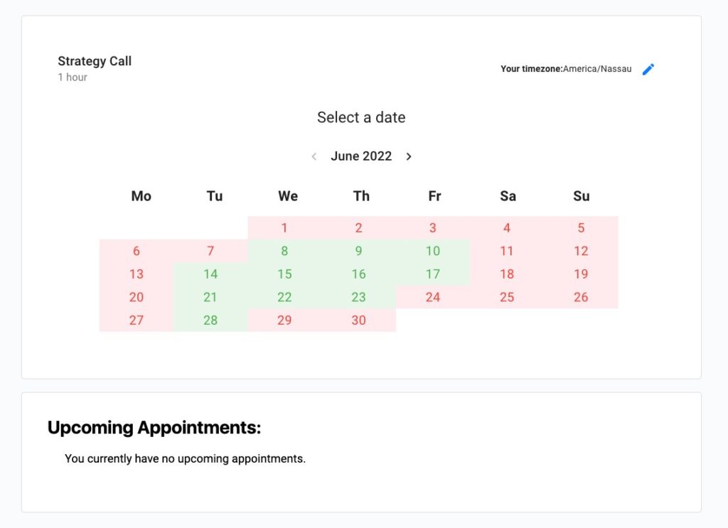 Simply Schedule Appointments