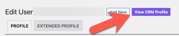 FluentCRM - Wordpress User Profile