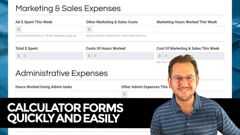How To Build A Calculator Form Easily Without Any Coding