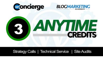 3 Anytime Credits (Package)