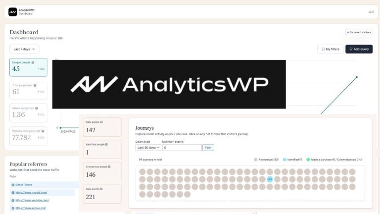 AnalyticsWP Review: Does It Make Sense To Track Your Site Traffic Using A WordPress Plugin?
